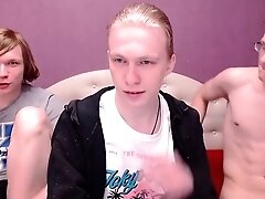 Amazing Youmg Threesome Party Part 2 doing a Cam Show